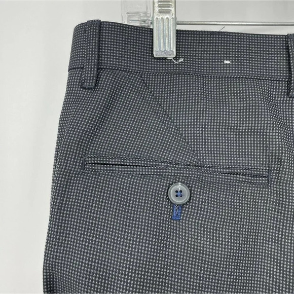 INC International Concepts Pants Men’s Sz 33X32 Black Graph Regular Fit Mid rise - Picture 9 of 12